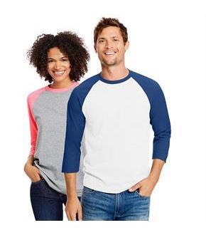 Hanes Unisex X-Temp Performance Baseball Tee