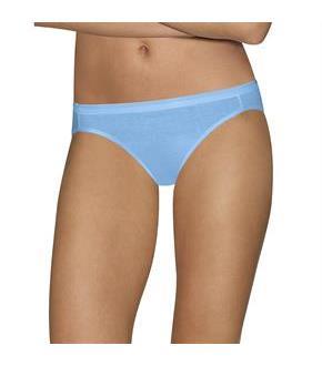 Hanes Ultimate Comfort Cotton Women's Bikini Panties 5-Pack