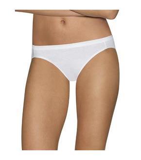 Hanes Ultimate Comfort Cotton Women's Bikini Panties 5-Pack