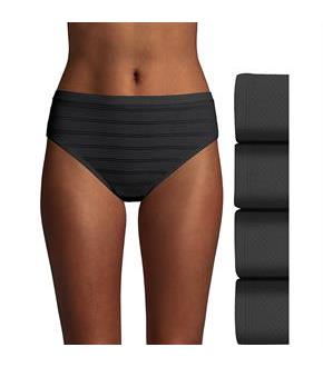 Hanes Ultimate Comfort Flex Fit Hi-Cut 4-Pack
