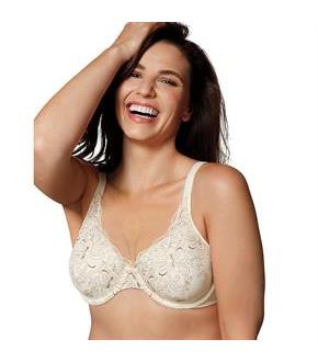 Playtex Love My Curves Beautiful Lift & Support Lace Underwire Bra