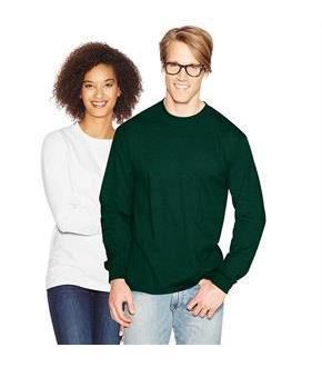 Hanes Adult Beefy-T Long-Sleeve T-Shirt
