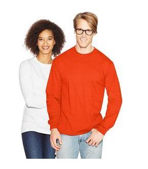 Hanes Adult Beefy-T Long-Sleeve T-Shirt
