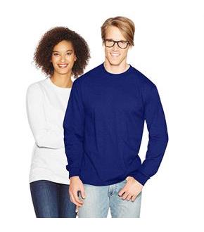 Hanes Adult Beefy-T Long-Sleeve T-Shirt