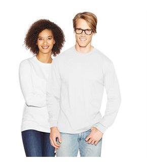 Hanes Adult Beefy-T Long-Sleeve T-Shirt