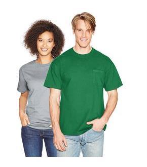 Hanes Beefy-T Adult Pocket T-Shirt