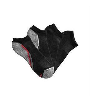 Hanes Men's X-Temp Arch Support Ventilation No-Show Socks 4-Pack