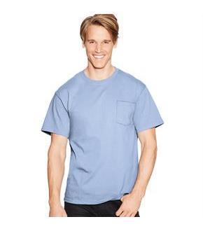 Hanes TAGLESS Pocket T-Shirt