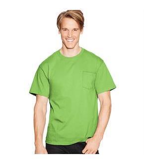 Hanes TAGLESS Pocket T-Shirt