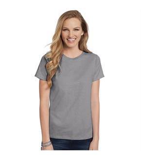 Hanes Women's Relaxed Fit Jersey ComfortSoft Crewneck T-Shirt