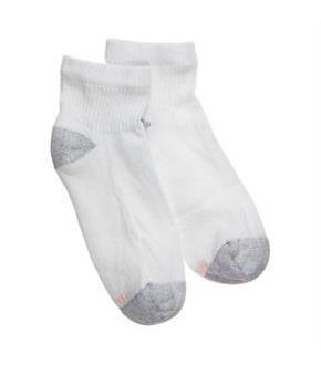 Hanes Women's Ankle Socks Extended Size 10-Pack