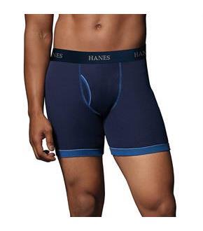 Hanes Ultimate TAGLESS Men's Boxer Briefs 5-Pack