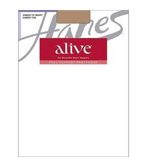 Hanes Alive Sheer to Waist Pantyhose