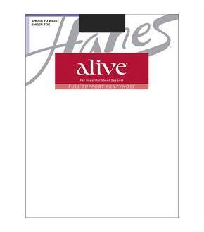 Hanes Alive Sheer to Waist Pantyhose