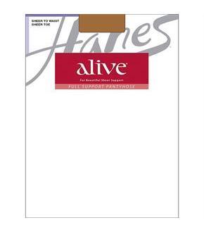 Hanes Alive Sheer to Waist Pantyhose
