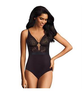 Maidenform Body Shaper with Built-in Bra – Cool Comfort and Anti-Static