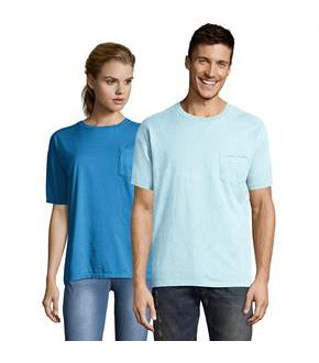 Hanes Men's ComfortWash Garment Dyed Short Sleeve Pocket Tee