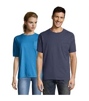Hanes Men's ComfortWash Garment Dyed Short Sleeve Pocket Tee