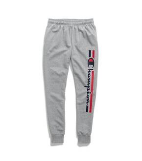 Champion Men's Powerblend Fleece Joggers, Vertical Logo