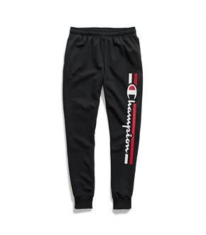 Champion Men's Powerblend Fleece Joggers, Vertical Logo