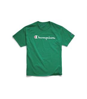 Champion Men's Classic Jersey Tee, Script Logo