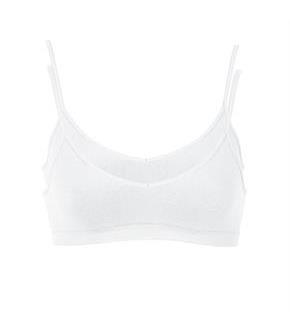 Hanes Girls' Cami Strap Wirefree Bra 2-Pack