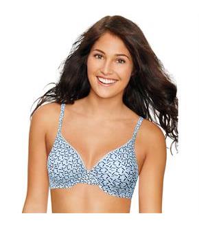 Hanes Ultimate ComfortBlend T-Shirt Underwire Bra
