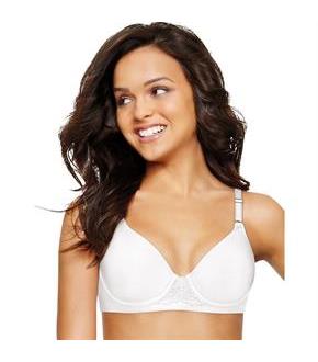 Hanes Ultimate Smooth Inside and Out Underwire Bra