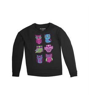 Girl's Hi-Low Crew Sweatshirt