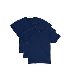 Hanes Boys' EcoSmart Short Sleeve Tee Value Pack (3-pack)