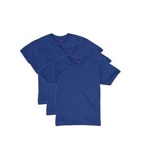 Hanes Boys' EcoSmart Short Sleeve Tee Value Pack (3-pack)