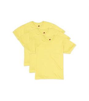 Hanes Boys' EcoSmart Short Sleeve Tee Value Pack (3-pack)