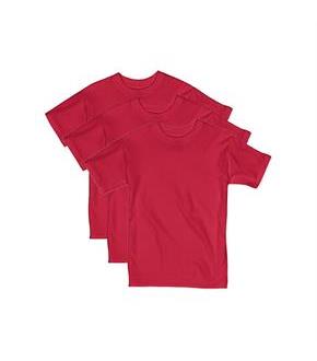Hanes Boys' Beefy Short Sleeve Tee Value Pack (3-pack)