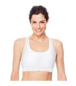Hanes Sport Women's Racerback Compression Sports Bra