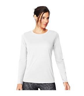 Hanes Sport&#153 Cool DRI Women's Performance Long-Sleeve T-Shirt