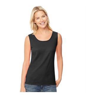 Hanes Women's Mini-Ribbed Cotton Tank