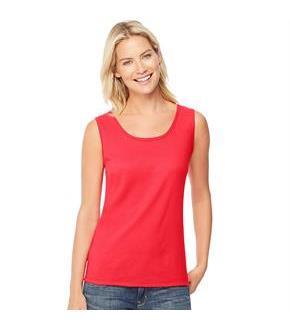 Hanes Women's Mini-Ribbed Cotton Tank