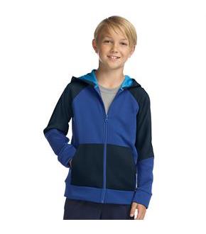 Hanes Sport Boy's Tech Fleece Full Zip Hoodie