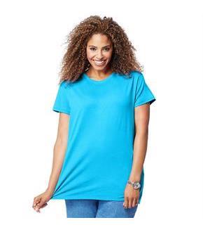 Just My Size Cotton Jersey Short-Sleeve Scoop-Neck Women's Tee