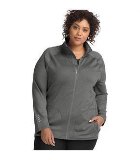 JMS Active Full Zip Mock Neck Jacket