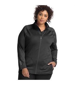 JMS Active Full Zip Mock Neck Jacket