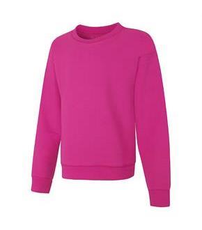 Hanes ComfortSoft EcoSmart Girls' Crewneck Sweatshirt
