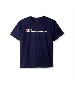 Champion Boys' Jersey Tee, Script Logo