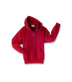 Hanes Comfortblend EcoSmart Full-Zip Kids' Hoodie Sweatshirt