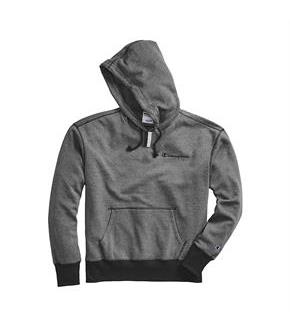 Champion Men's Heritage Heather YC Hoodie, Embroidered Logo