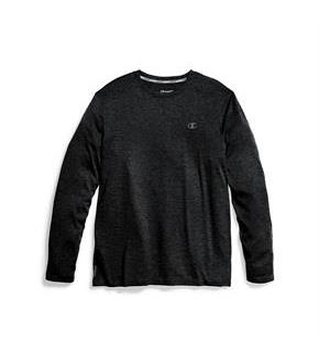 Champion Mens C Vapor Heather L/S Tee