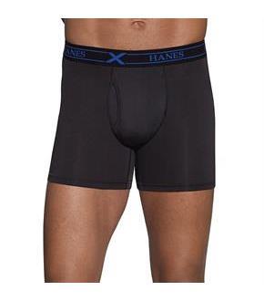 P3+1 BONUS Assorted Dyed / PRINTS X-Temp Performance poly Boxer Brief