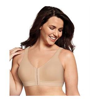 Playtex 18 Hour Cotton Comfort Front & Back Close, Easy On & Easy Off Bra