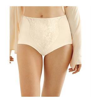 Bali Light Control Lace Panel Brief 2-Pack