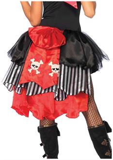 Pin on pirate bustle with skull accents